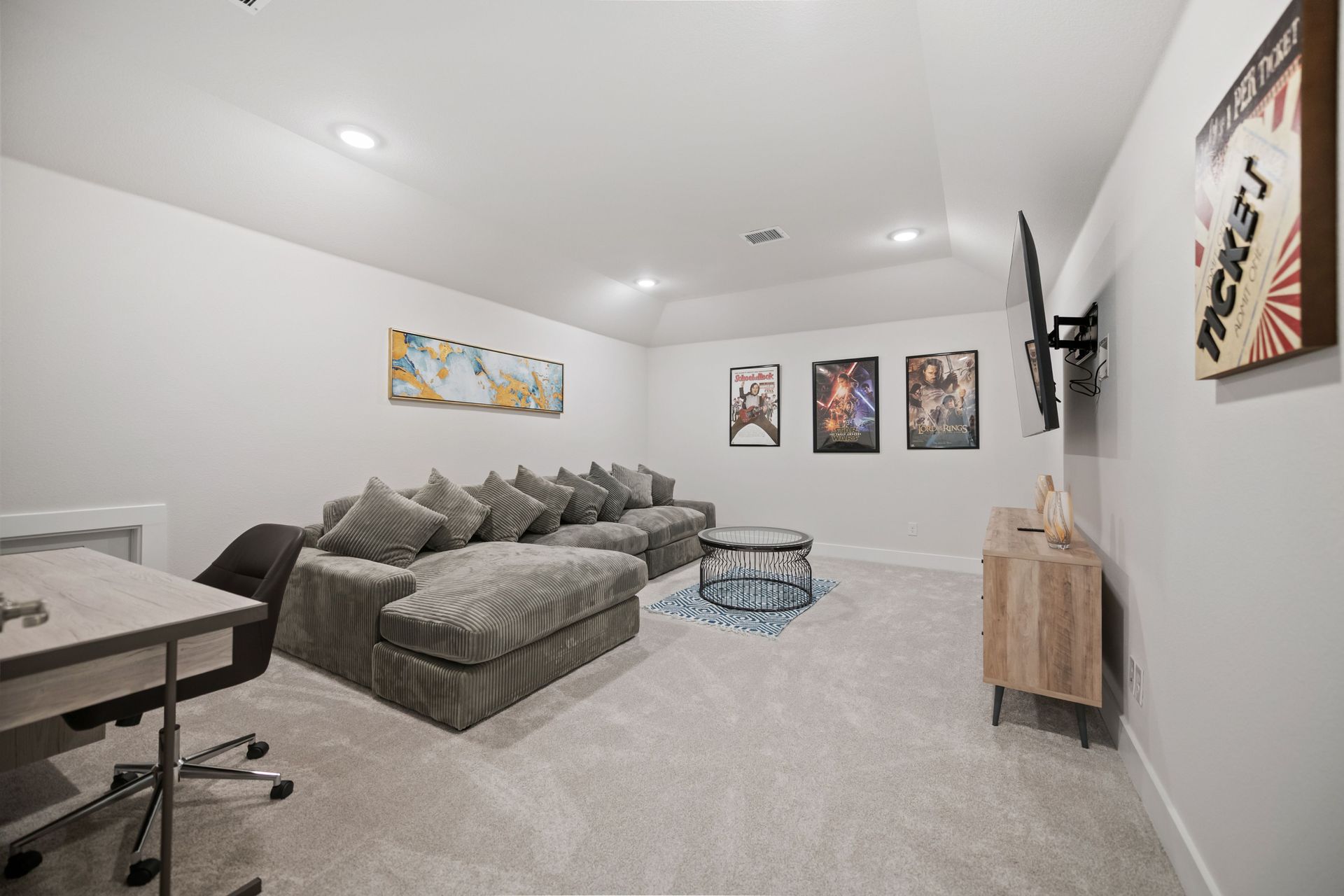 Modern stage living room