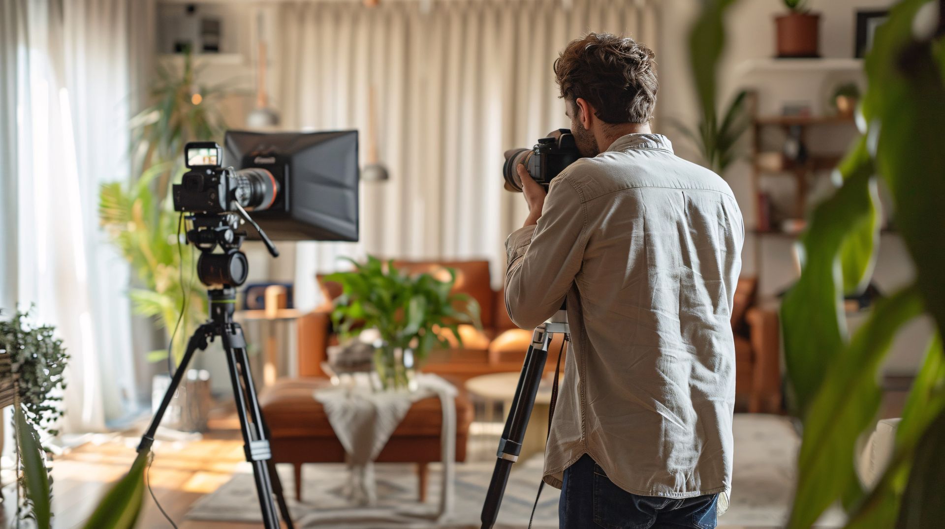 Professional furnished rental property photography