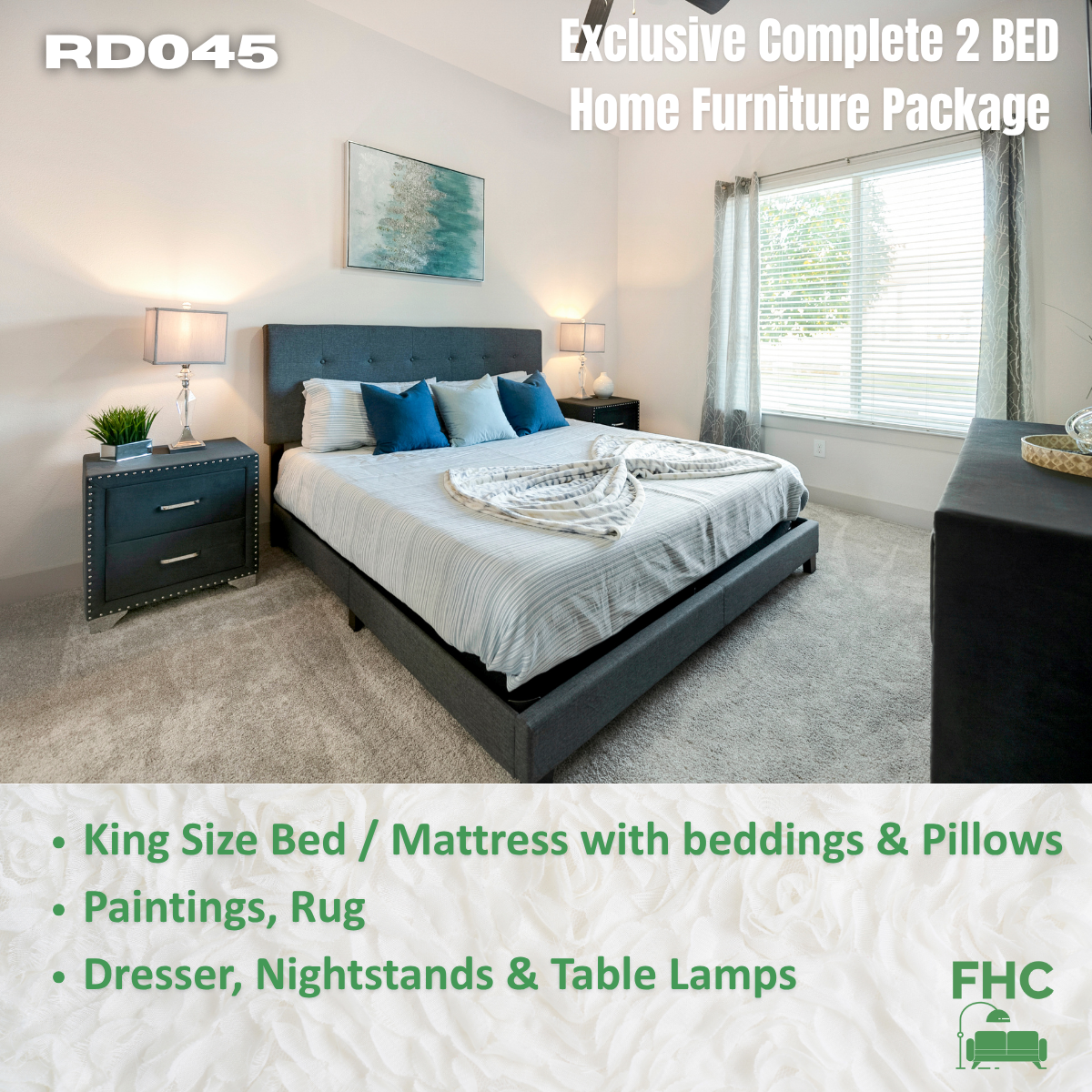 Furniture Deal - Bedroom 2 Preloved Package, Dallas, Tx