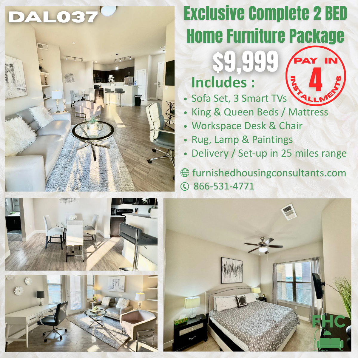 Furniture Deal - Preloved Furniture Package, Dallas, Tx