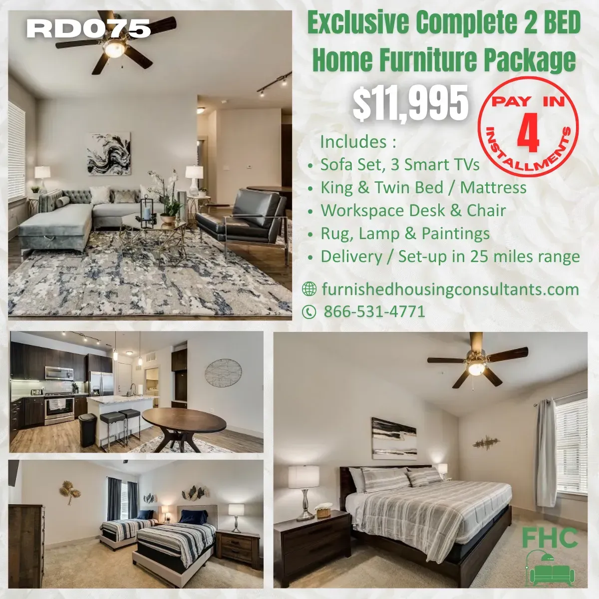 Furniture Deal - Preloved Furniture Package, Richardson, Tx