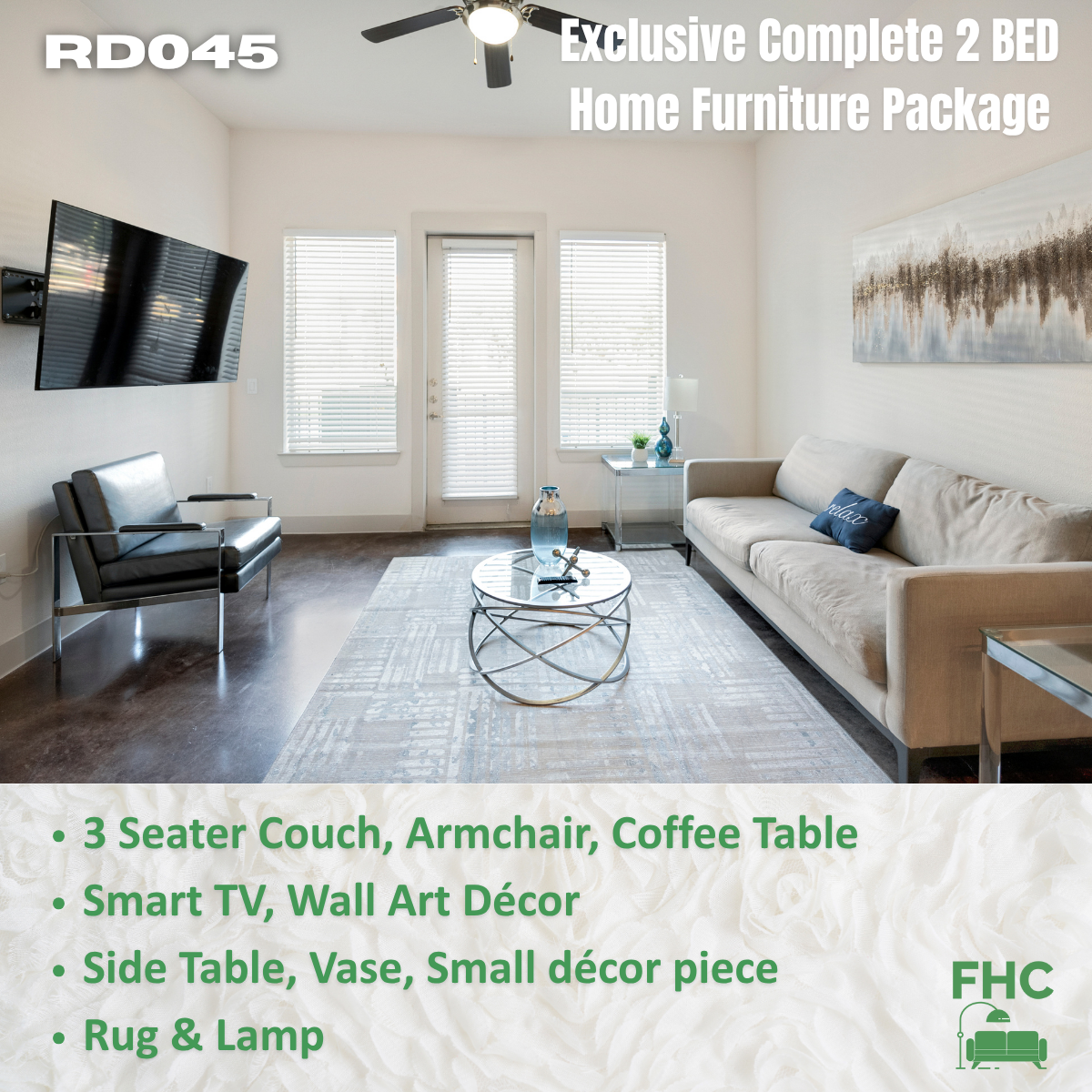 Furniture Deal - Living Room Preloved Package, Richardson, Tx