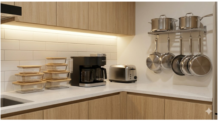 Staged kitchen, Dallas-Fort Worth Metro Area, Tx.