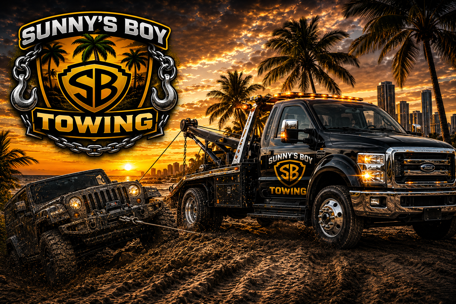 Winch out service Manatee Sarasota FL