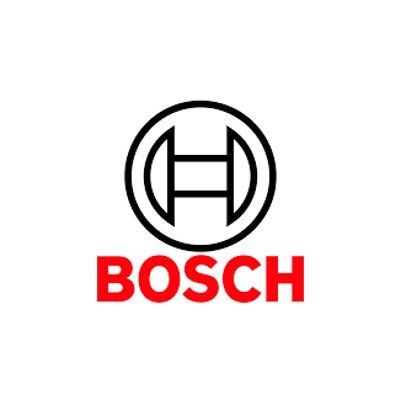 Logo Bosch: contorno nero di una 