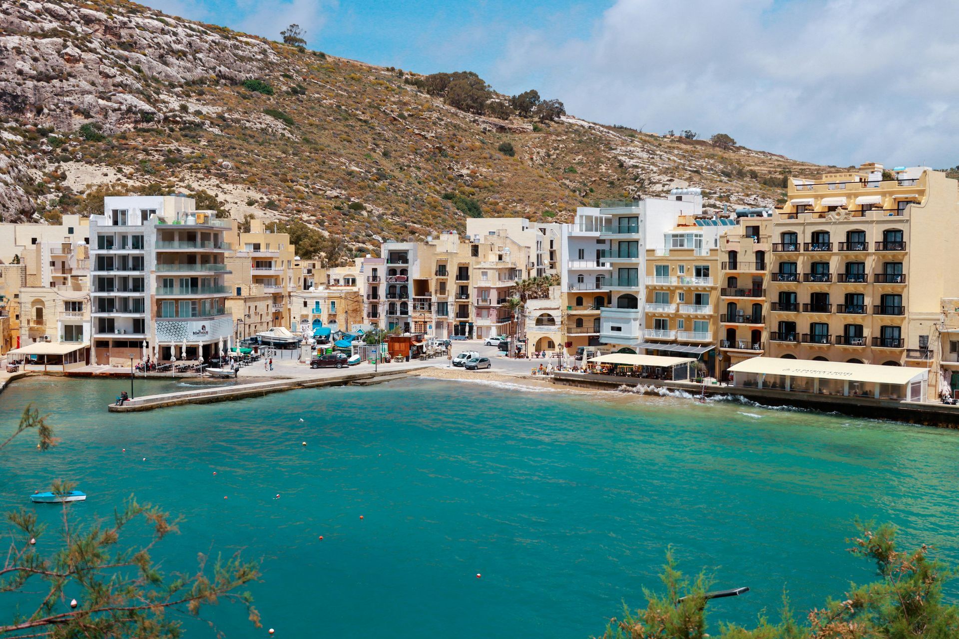 Xlendi Bay on the island of Gozo, Malta.