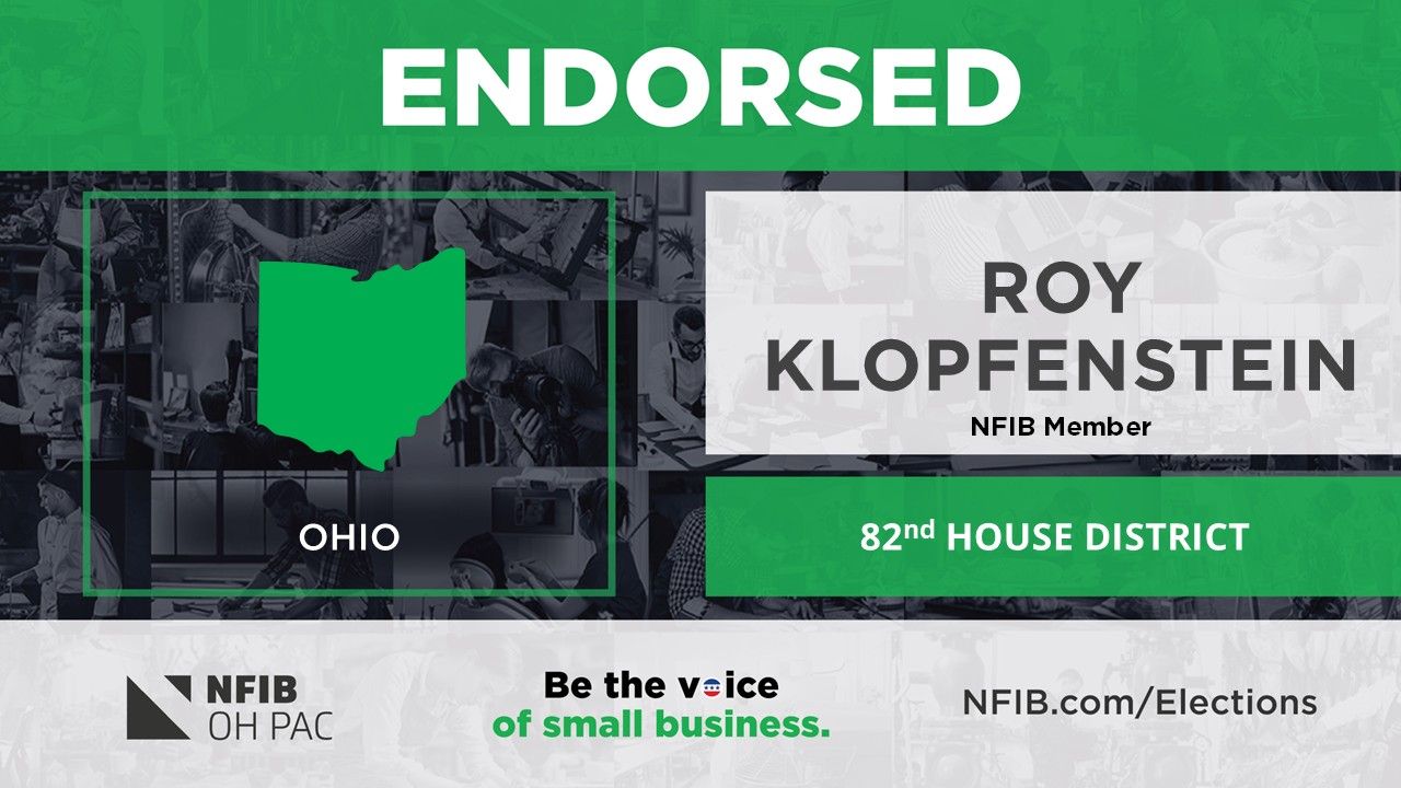 NFIB OH PAC Endorsement of Roy Klopfenstein
