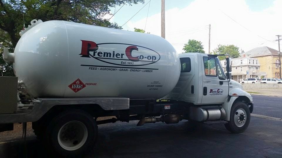 Premier Co-Op tanker truck