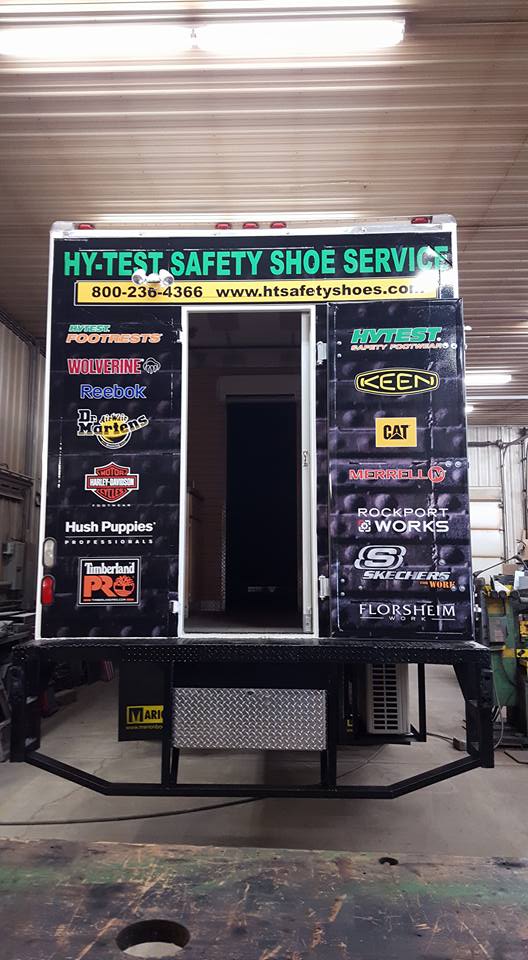 Hy-Test Safety Shoe Service truck