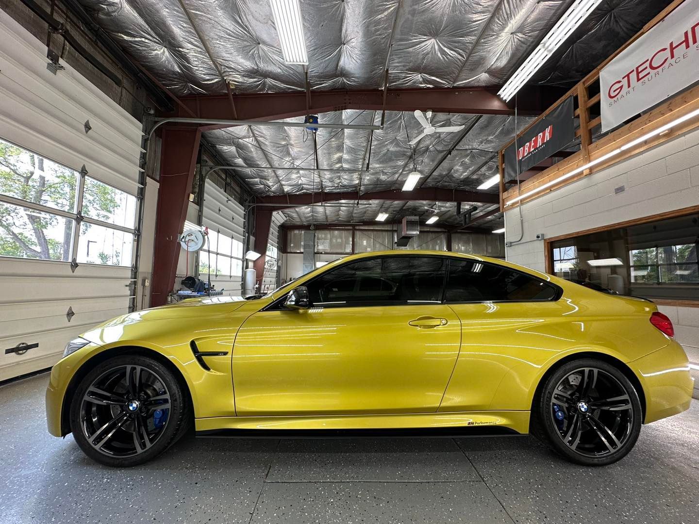 vehicle with paint protection film