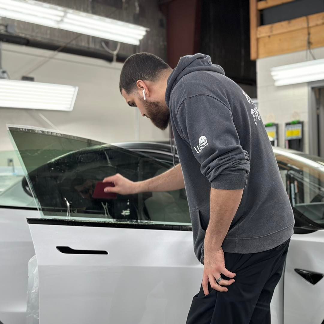 professional window tint installation