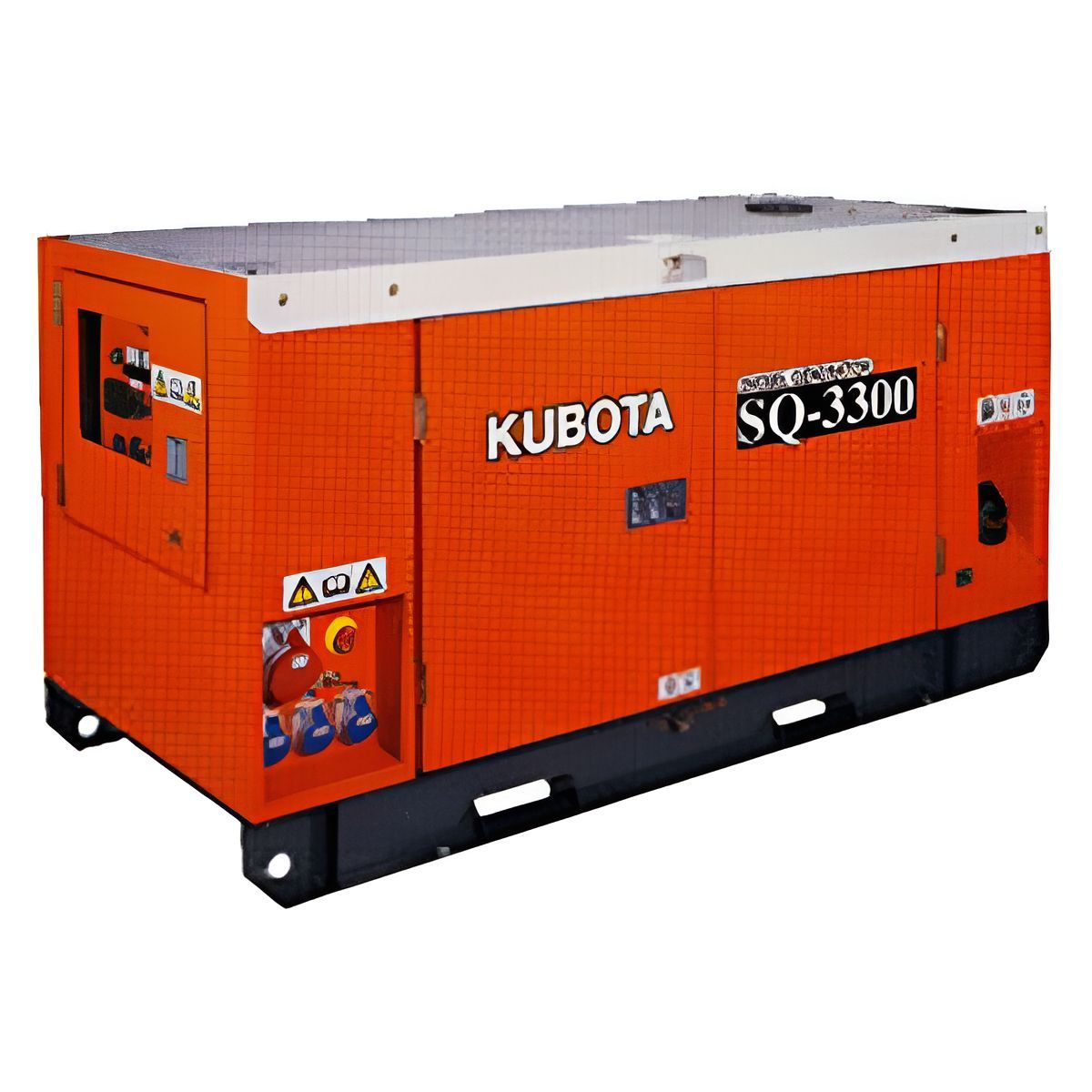 A Red Kubota Generator — JC Hire In Bli Bli, QLD