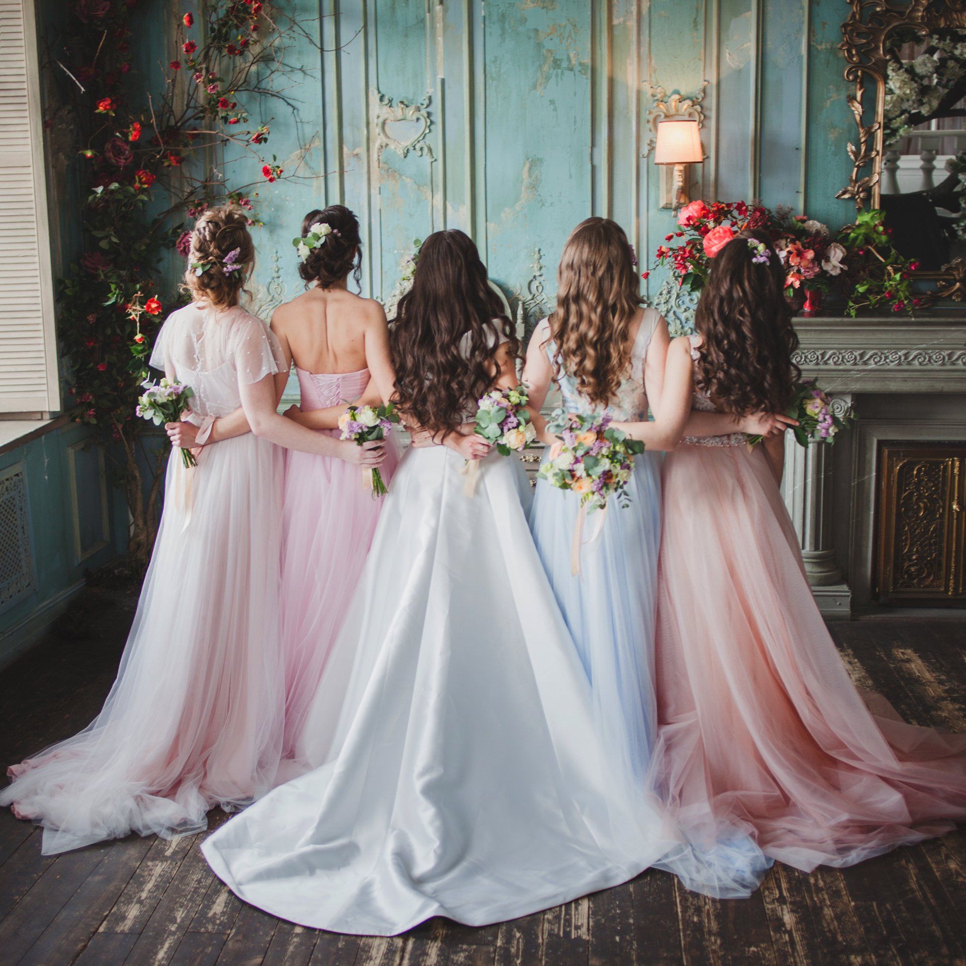 Bride And Bridesmaids — South Perth, WA — Megan Adele Alterations