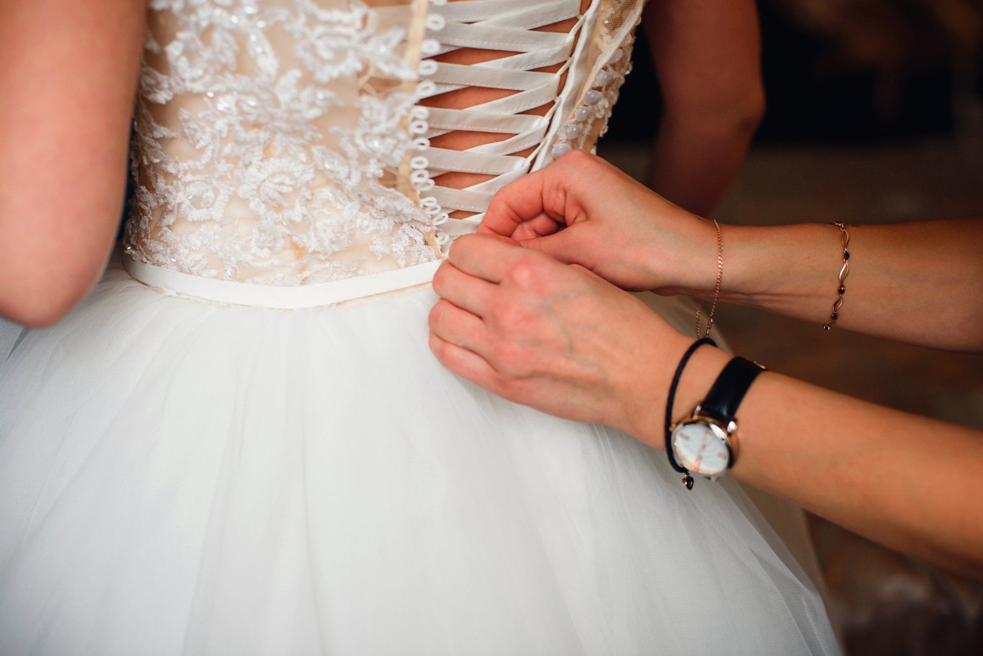 White Silk Dress — South Perth, WA — Megan Adele Alterations