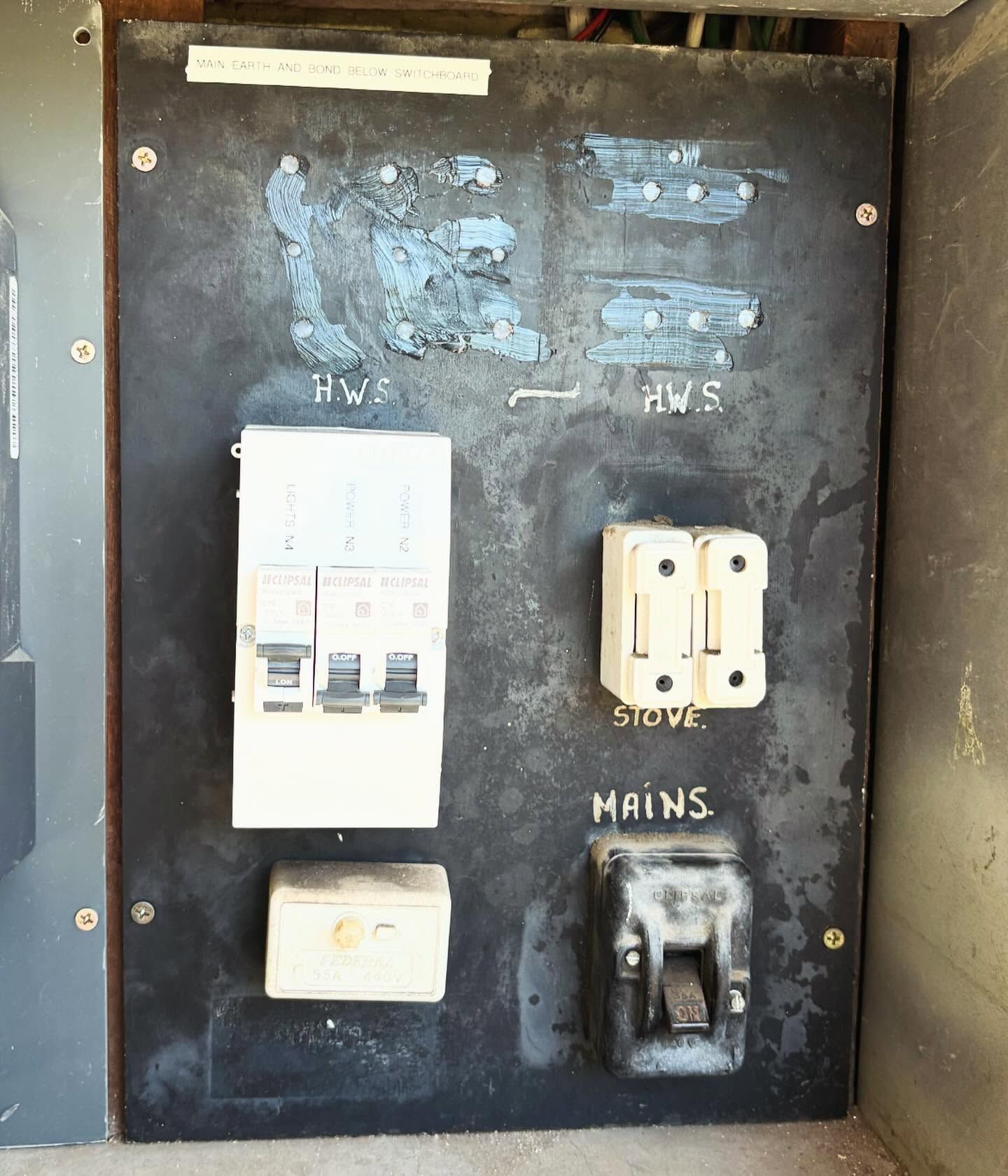 Repaired switchboard for rental property by Northman Electrical, Perth