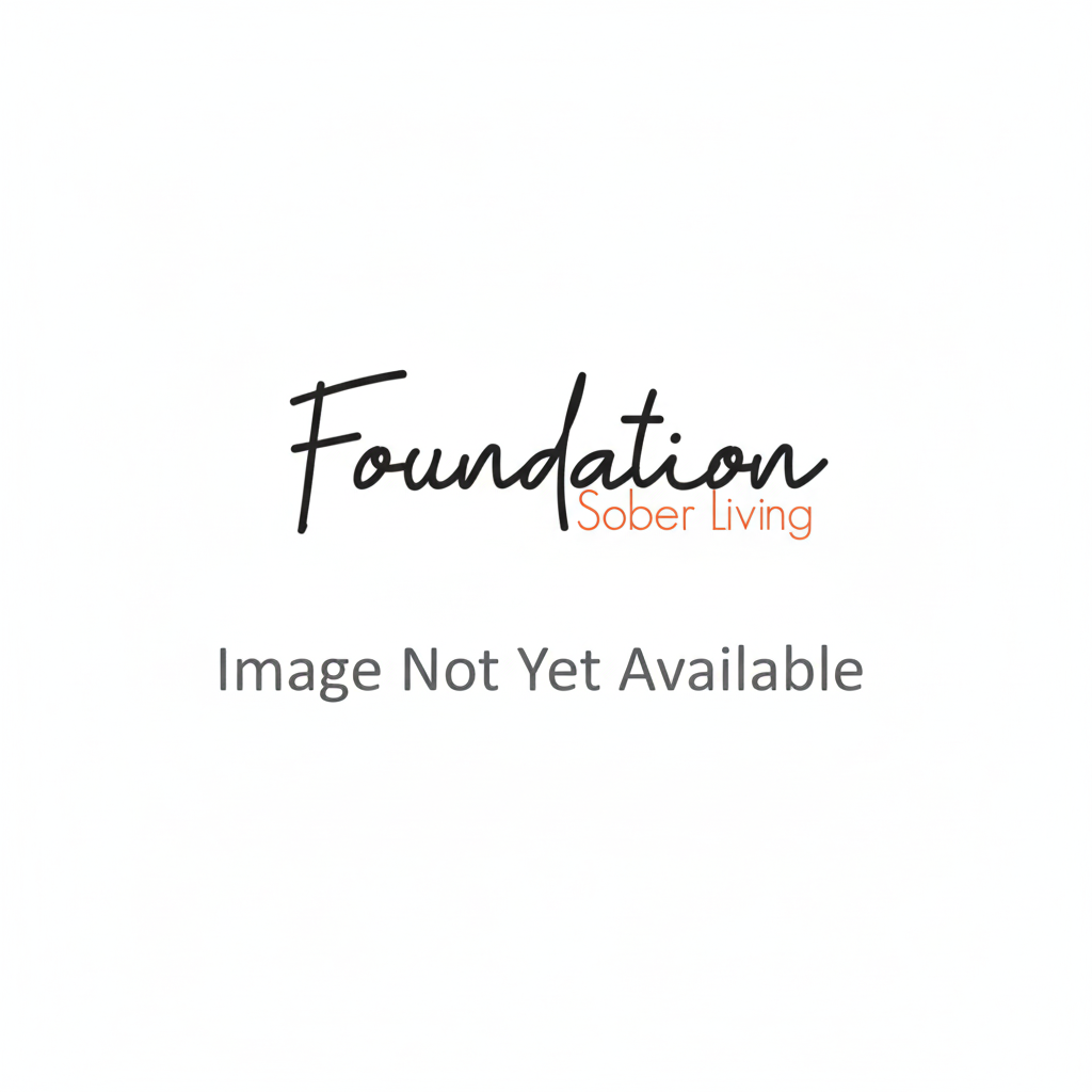 Foundation Sober Living logo: text with