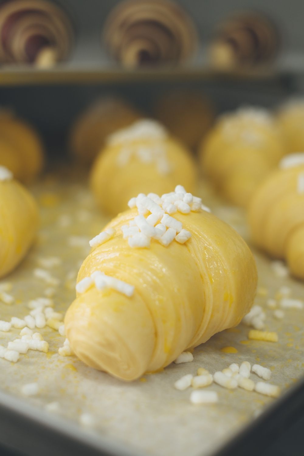 preparazione brioches