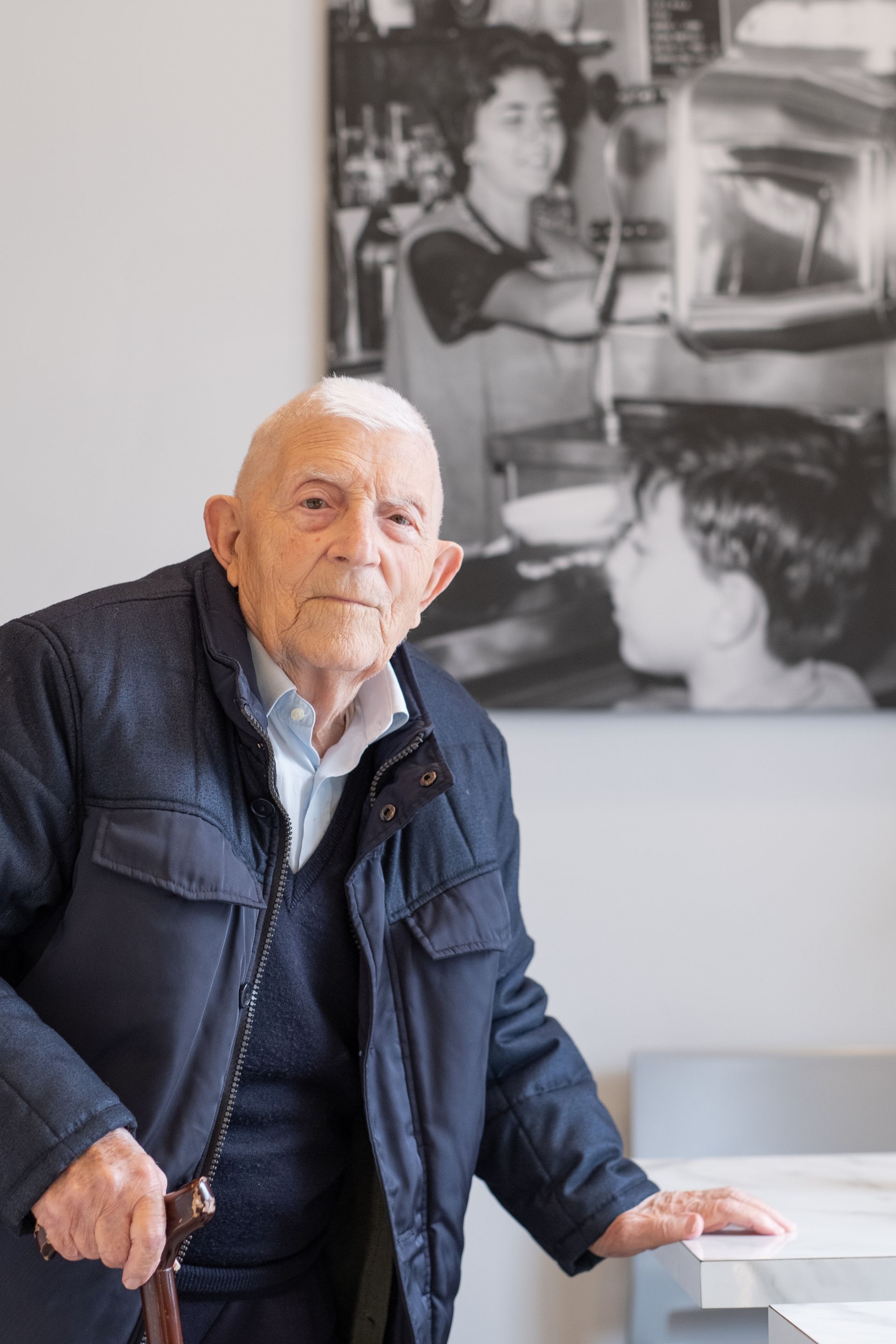 nonno fondatore della pasticceria