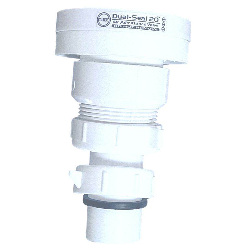 Under Sink Drain AAV - Tuuber Air Admittance Valve