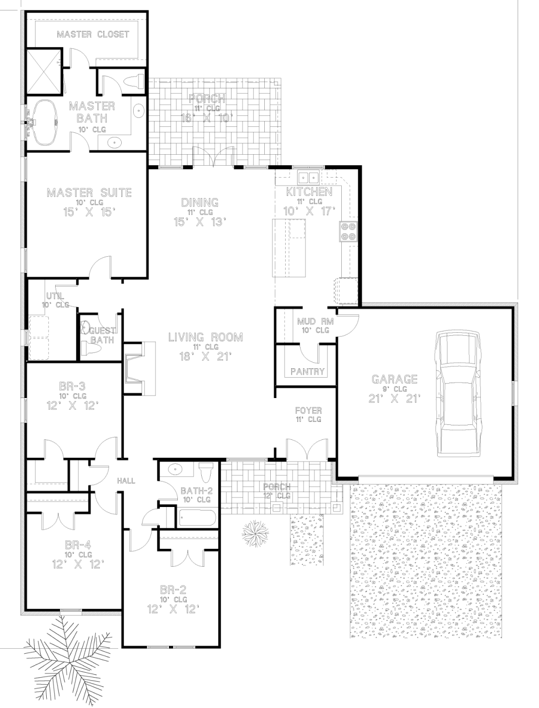 Bedico Creek From the 400's Highland Homes