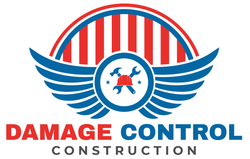 Logo: Wings, red and blue shield, tools inside a circle, text 