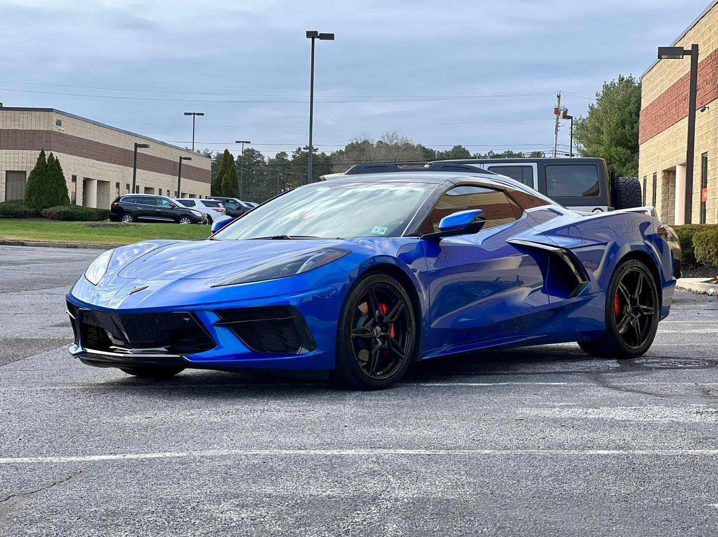 car with PPF parked outside