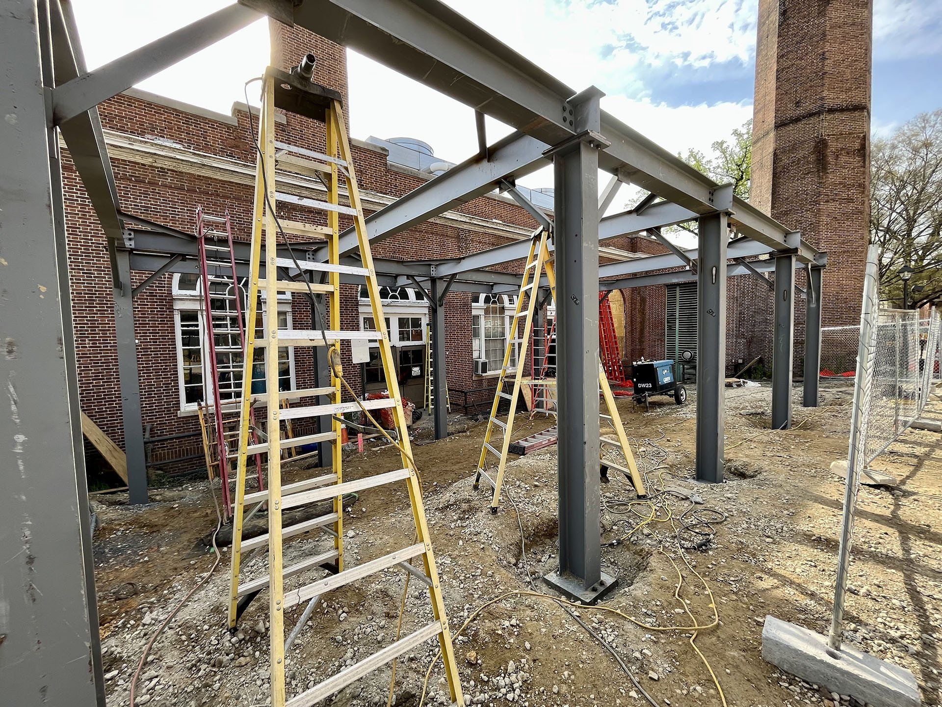 Steel Beams and Ladders — Baltimore, MD — Winkler's Inc