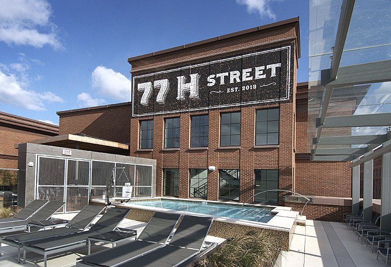 77H Poolside Bench — Baltimore, MD — Winkler's Inc