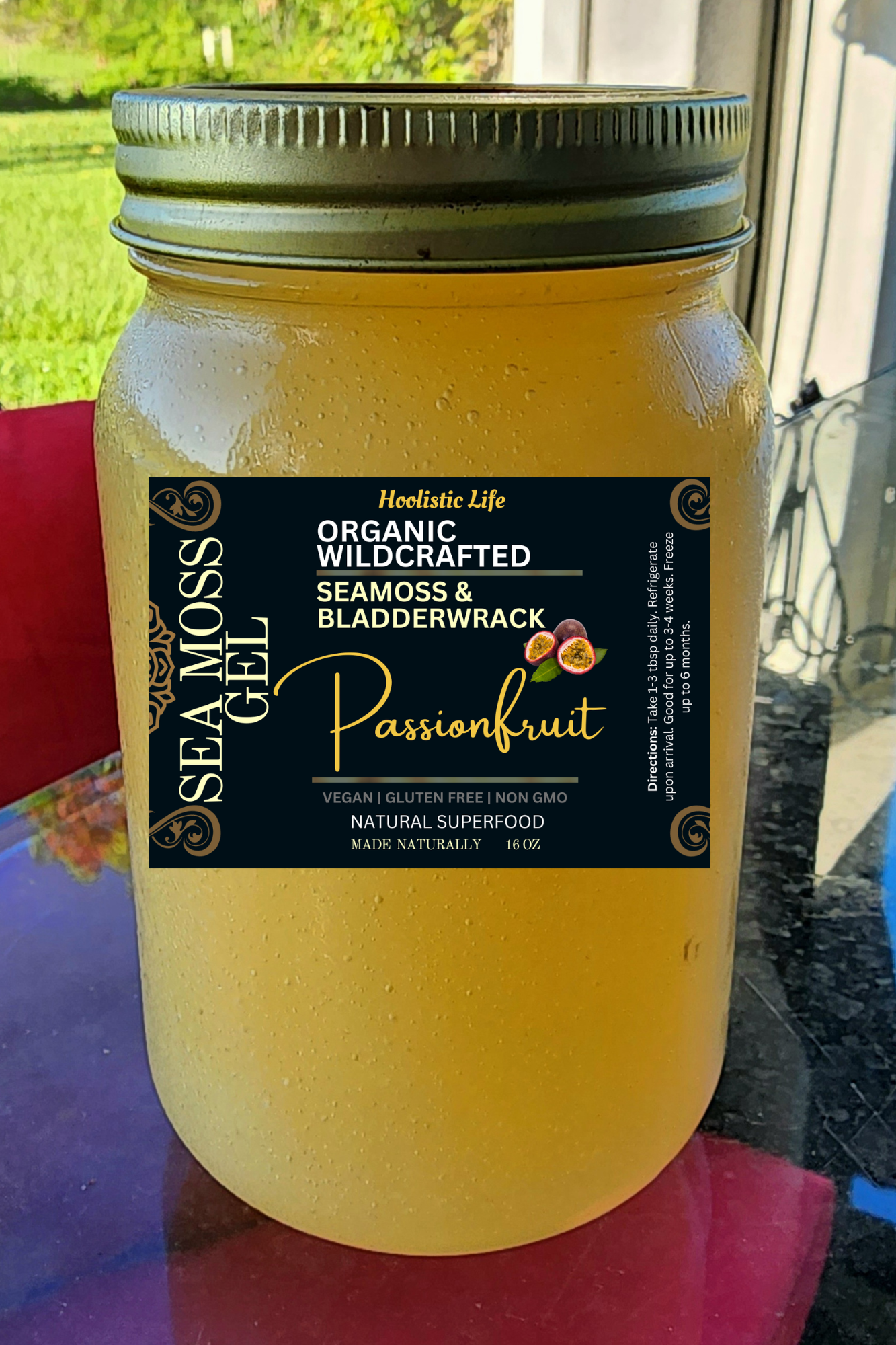 Passionfruit Sea Moss Gel