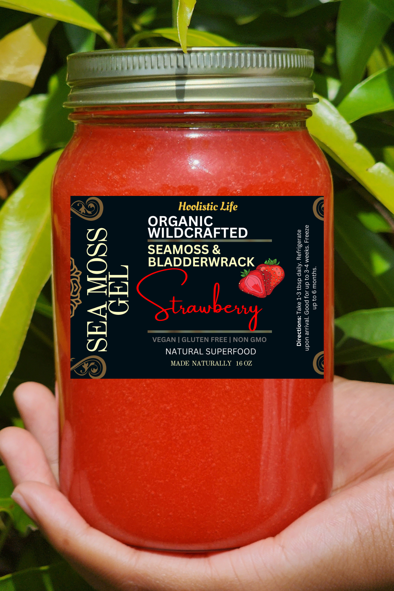 Strawberry Sea Moss Gel