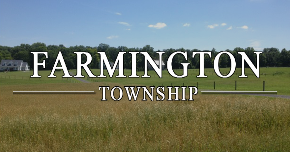 Farmington Township History
