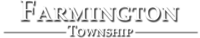 Farmington Township Word Logo