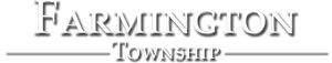 Farmington Township Word Logo