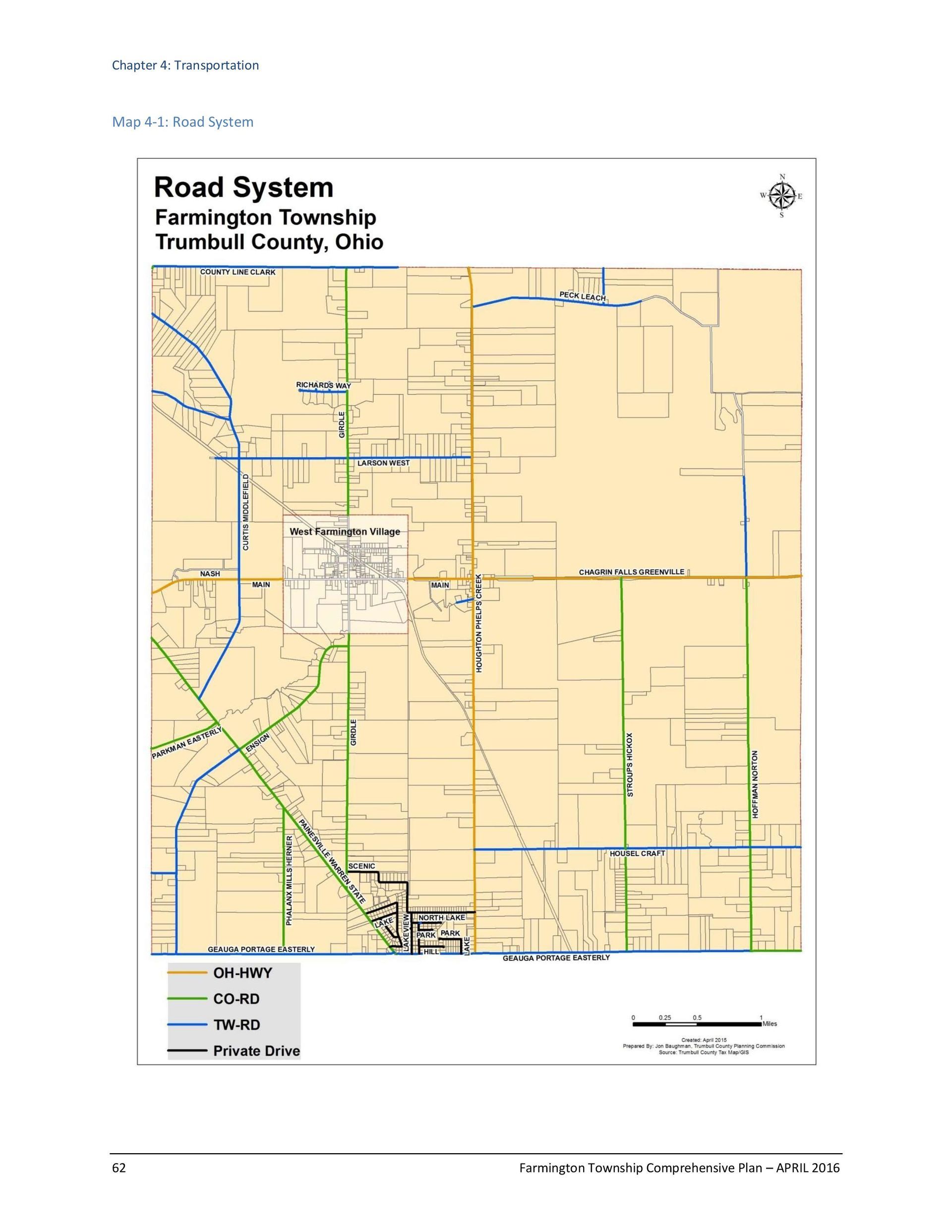 Farmington Township Road System