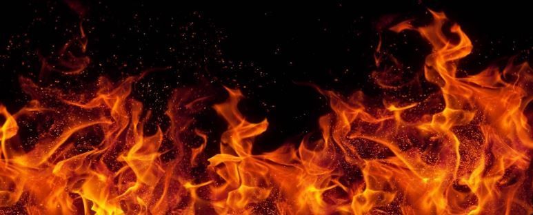 Fire background photo