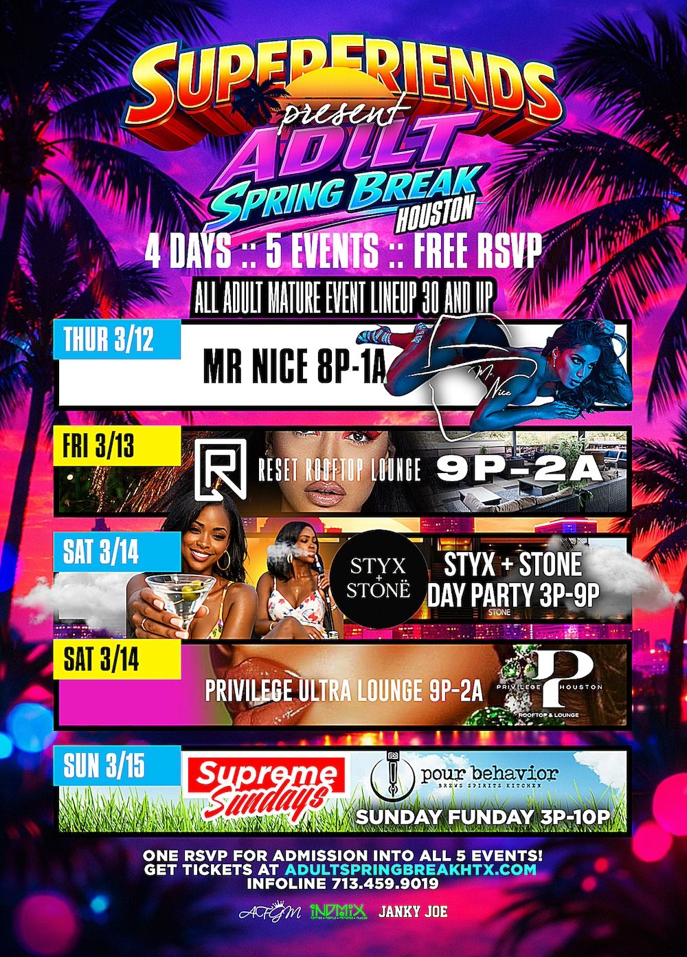 Adult Spring Break Houston