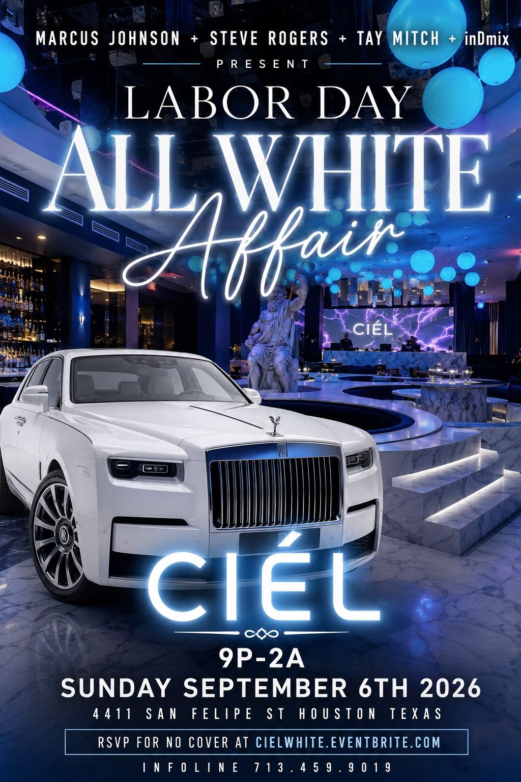 Labor Day All White at CIEL