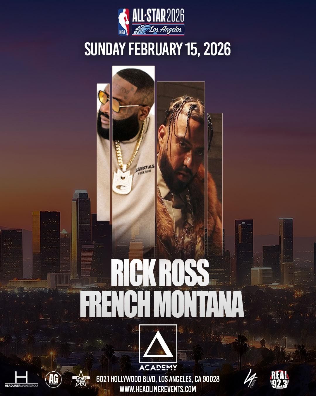 French & Rick Ross at ACADEMY LA