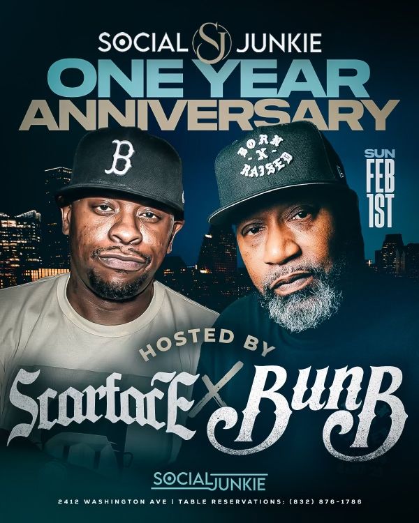 Scarface & Bun B at Social Junkie