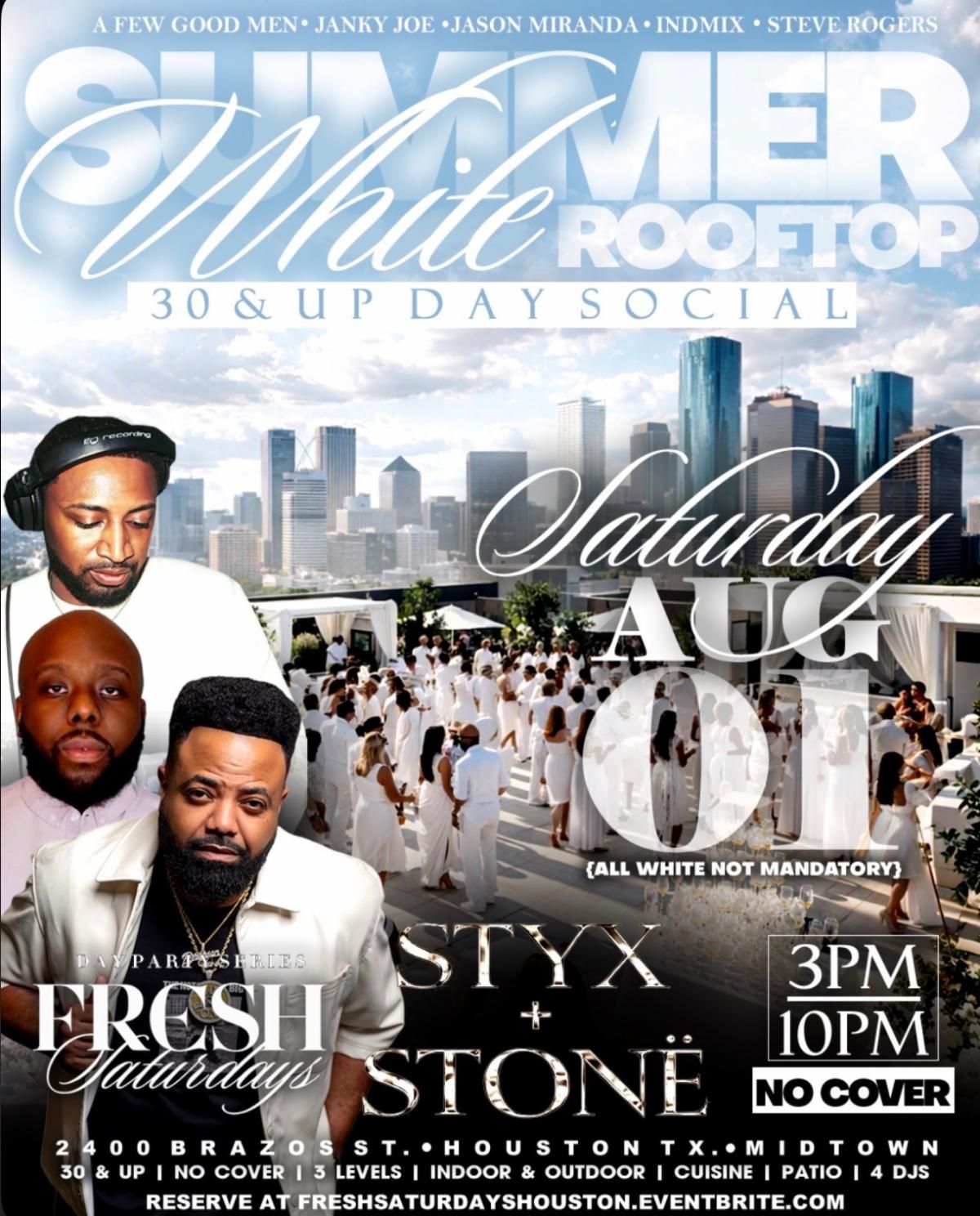 Saturdays at STYX