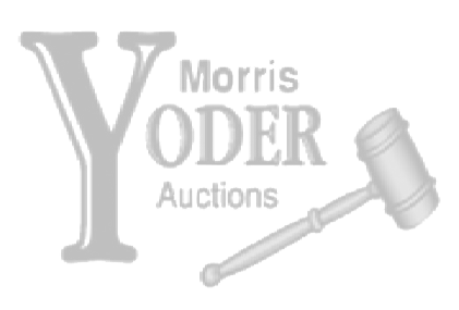Yoder Auctions logo: Large black 