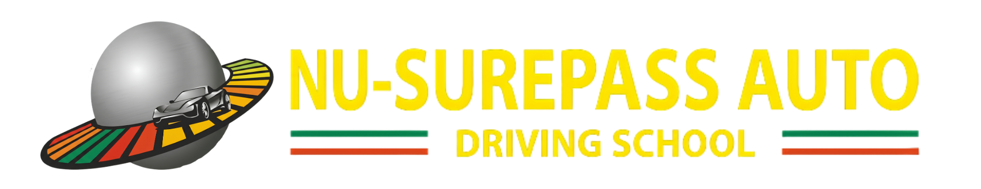 Nu-Surepass Auto Driving School logo