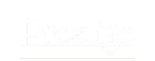 White logo with the word