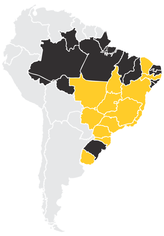 Corum atendimento em todo o Brasil