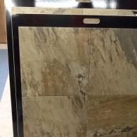 tile samples in showroom