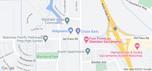 Map of business location