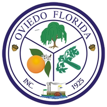 Logo for Oviedo Recreation & Parks Dept
