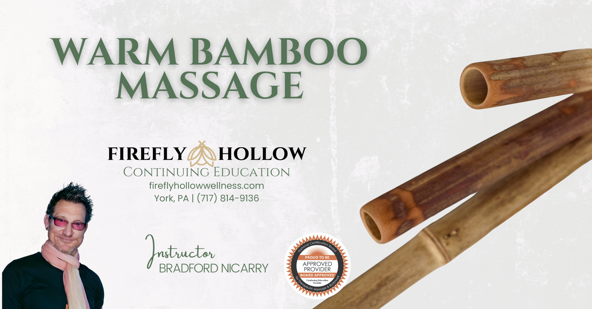 Warm Bamboo Massge