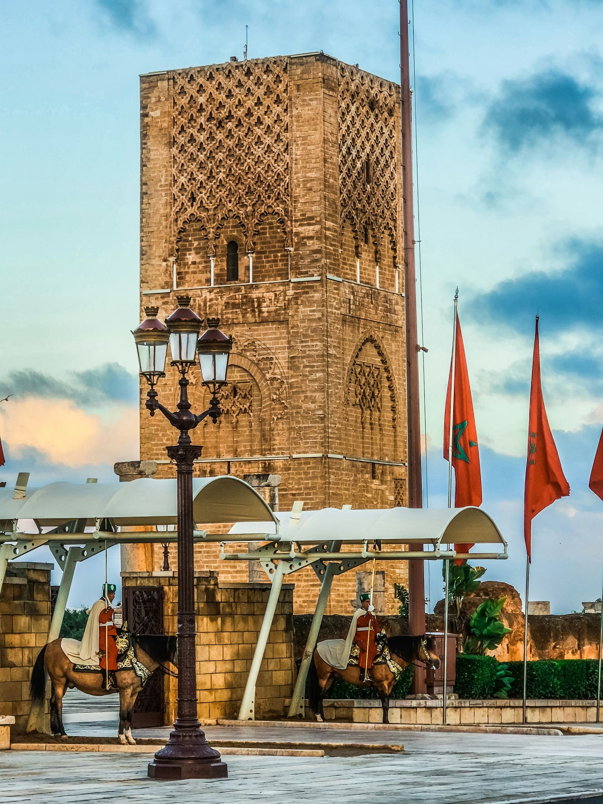 Tour Hassan au Maroc