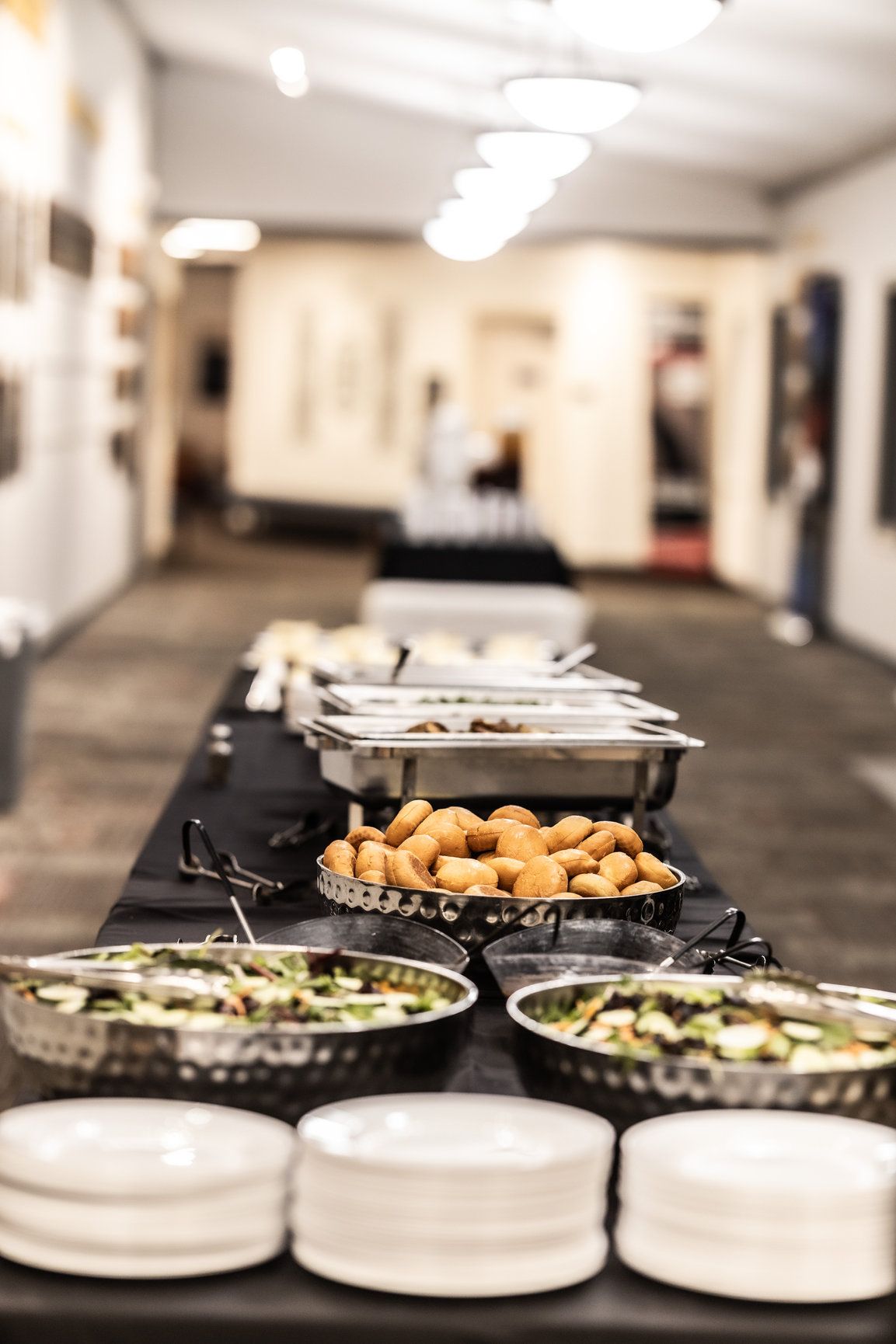 There are many different types of food on the table.
